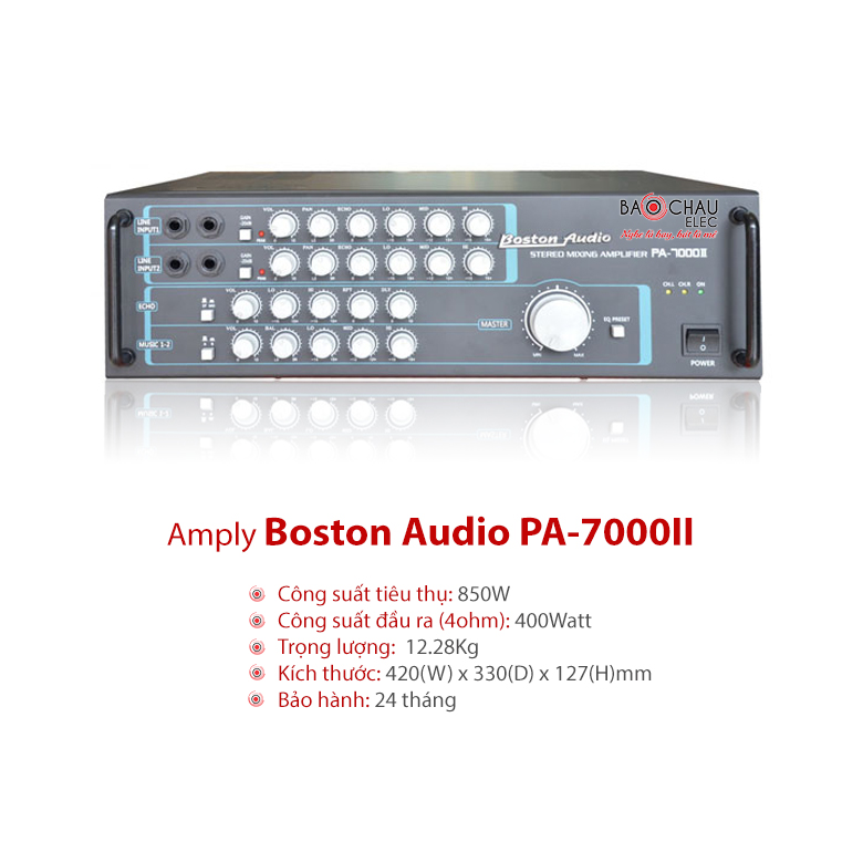 Amply Boston PA 7000II Amply Boston PA 7000II