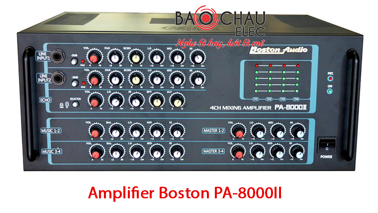 Amply Boston PA-8000II Amply Boston PA-8000II