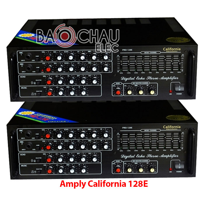 Amply Califonia PRO 128E Amply Califonia PRO 128E