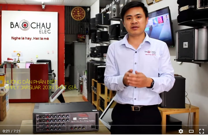 Hướng dẫn phân biệt amply jarguar 203N thật giả Hướng dẫn phân biệt amply jarguar 203N thật giả