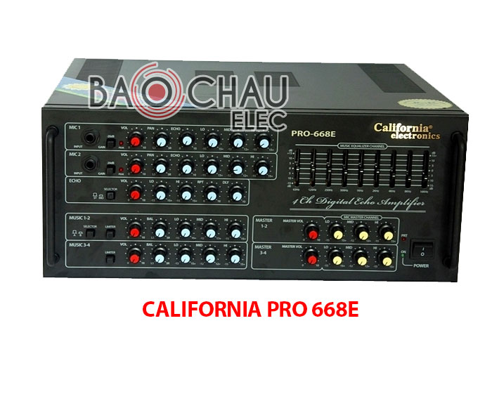 Amply California PRO 668E Amply California PRO 668E