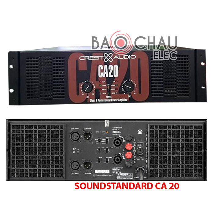 Cục đẩy Crest audio CA 20 Cục đẩy Crest audio CA 20