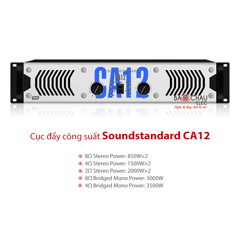 Cục đẩy công suất Soundstandard CA12 Cục đẩy công suất Soundstandard CA12