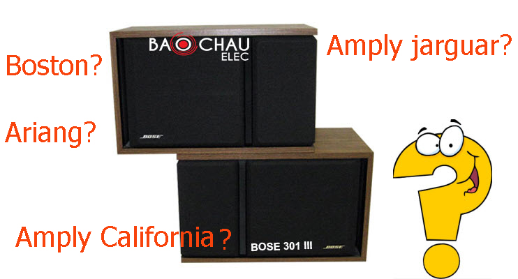 Tìm hiểu loa Bose 301 seri III ghép với amply karaoke nào thì hay nhất