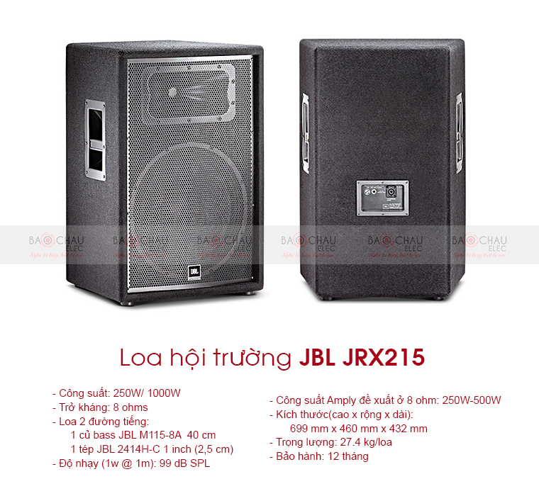 Loa JBL JRX215 Loa JBL JRX215