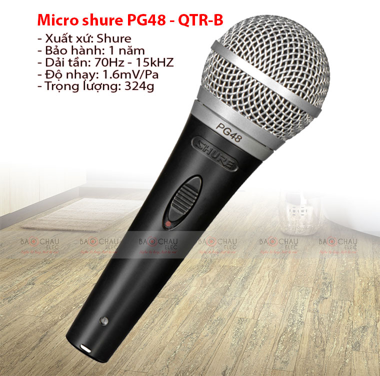 Shure PG48-QTR-B Shure PG48-QTR-B