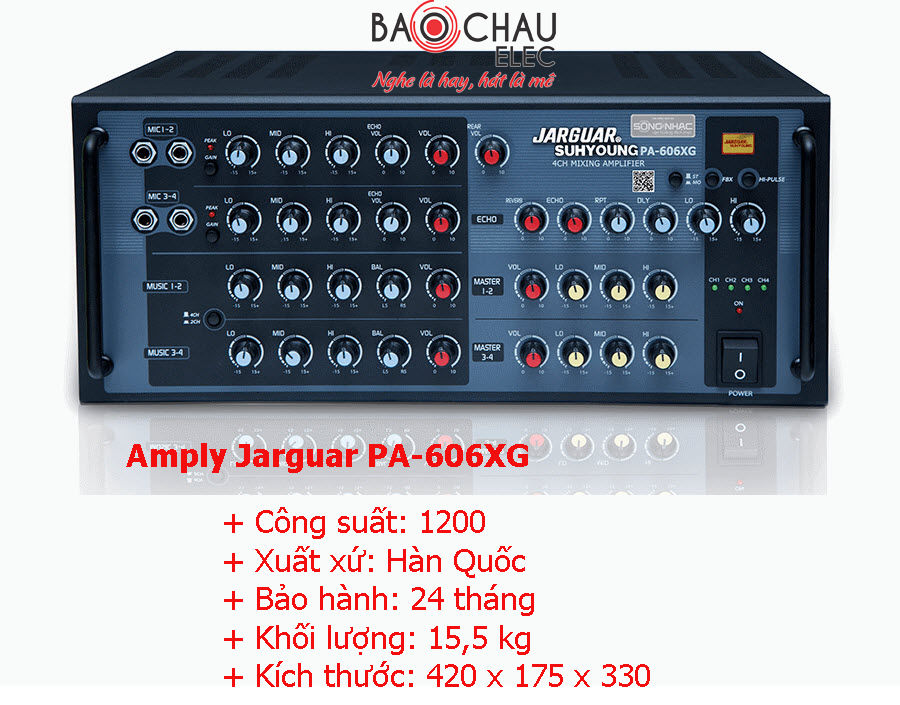 Amply jarguar PA-606XG Amply jarguar PA-606XG