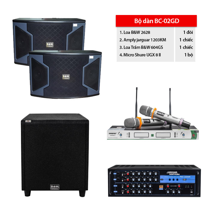 Bộ dàn karaoke gia đình BC-02GD siêu khuyến mại Bộ dàn karaoke gia đình BC-02GD siêu khuyến mại