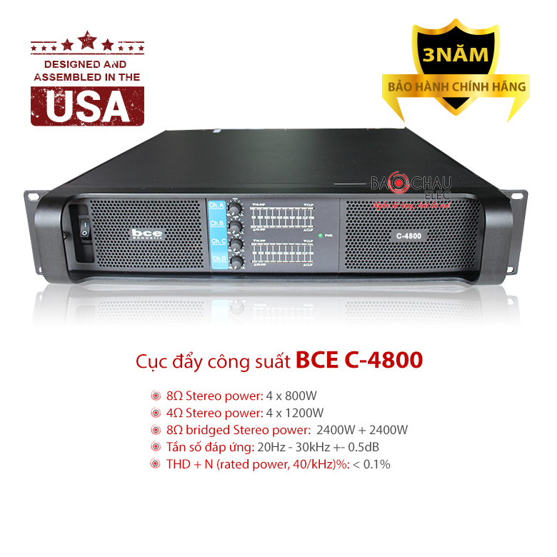 Cục đẩy BCE C-4800 Cục đẩy BCE C-4800
