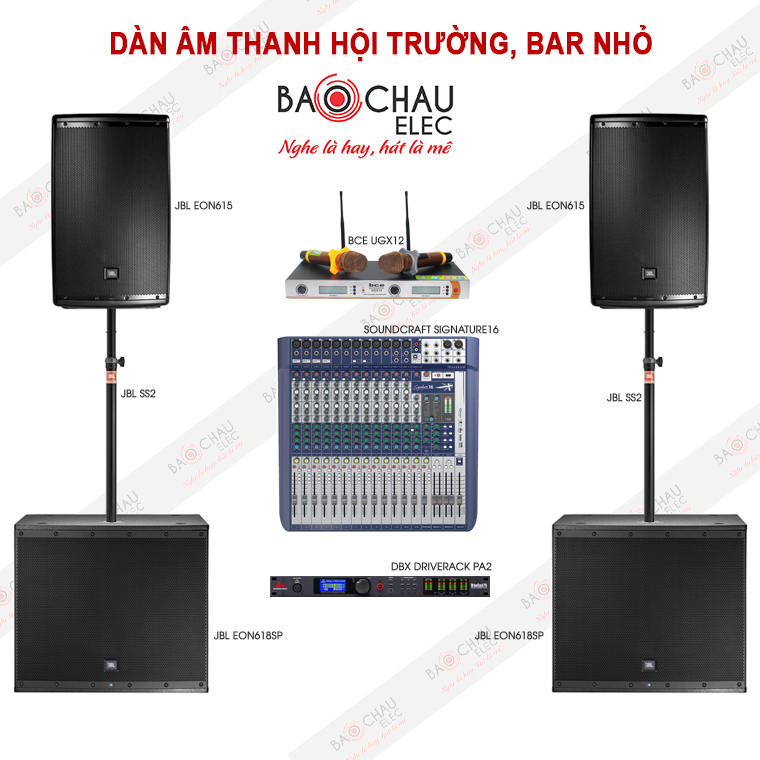Dàn âm thanh hội trường BC-HT04 Dàn âm thanh hội trường BC-HT04
