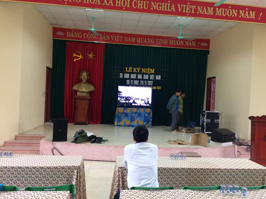 Bảo Châu lắp đặt dàn âm thanh hội trường tại Bắc Ninh Bảo Châu lắp đặt dàn âm thanh hội trường tại Bắc Ninh