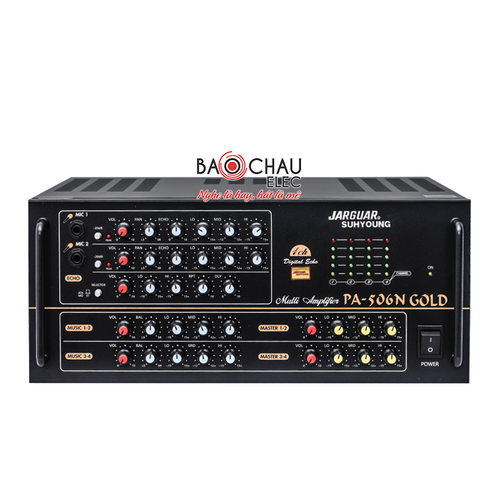 Amply Jarguar Suhyoung PA-506N Gold Amply Jarguar Suhyoung PA-506N Gold
