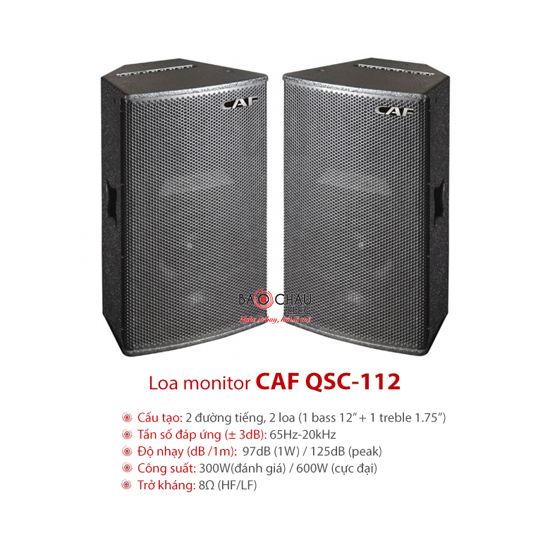 Loa CAF QSC 112 Loa CAF QSC 112