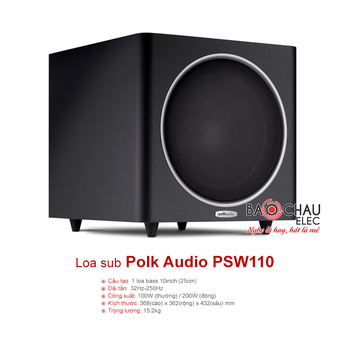 Loa sub polk audio PSW 110 Loa sub polk audio PSW 110