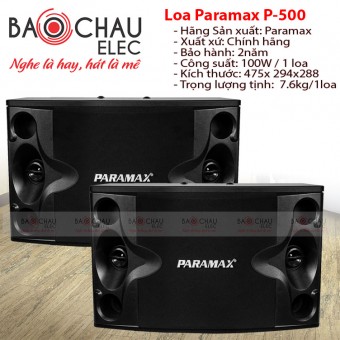 Loa paramax P500 Loa paramax P500