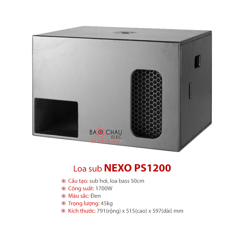 Loa sub Nexo PS1200 Loa sub Nexo PS1200