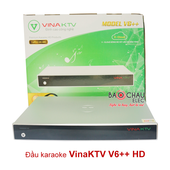 Đầu karaoke VinaKTV V6++ HD 3TB Đầu karaoke VinaKTV V6++ HD 3TB