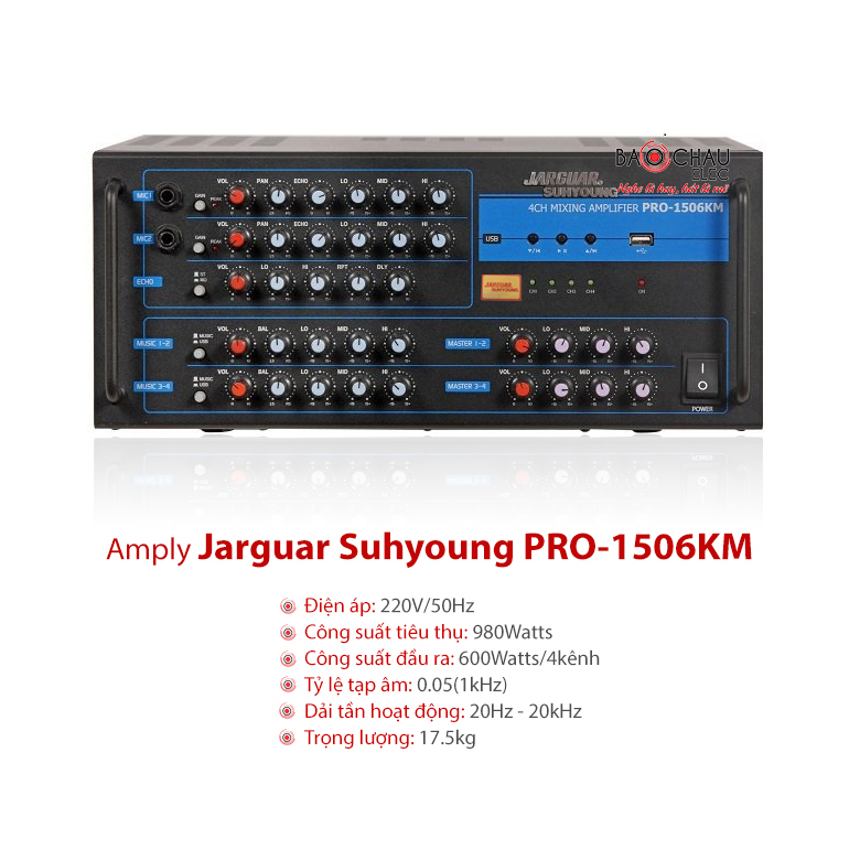 Amply jarguar PRO 1506KM Amply jarguar PRO 1506KM